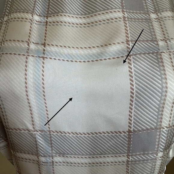 Vintage 90s Dries Van Noten Plaid Rayon Mini Shift Dress size 40 US 4 - Picture 9 of 10